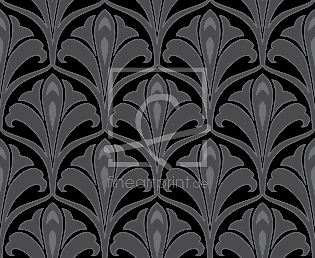 Bild-Nr.: 9025052 Aquaflora Bei Nacht erstellt von patterndesigns-com