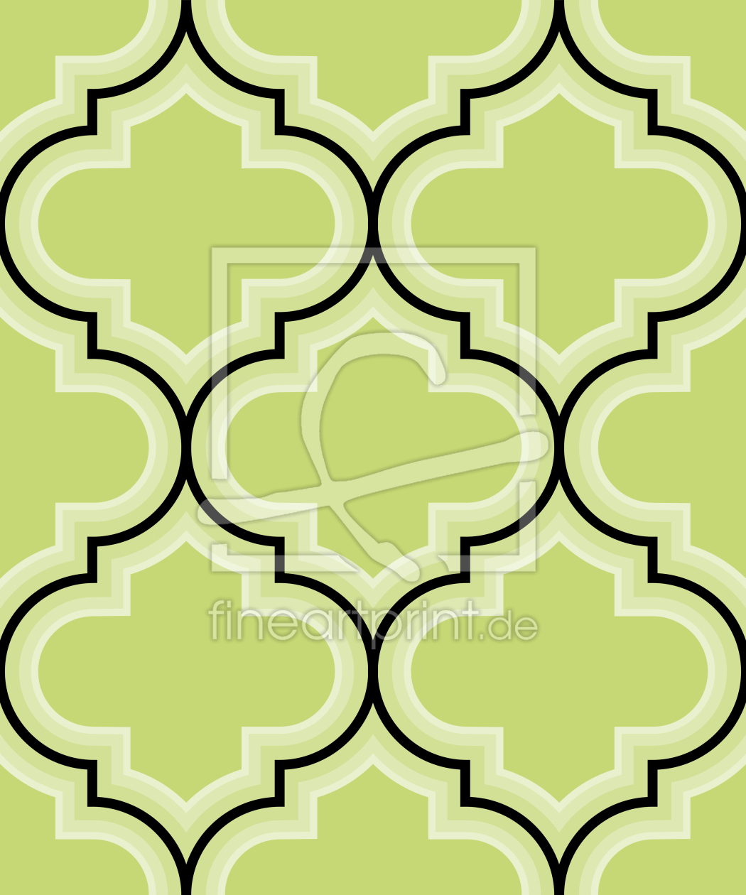 Bild-Nr.: 9025062 Retro Marokko Grün erstellt von patterndesigns-com