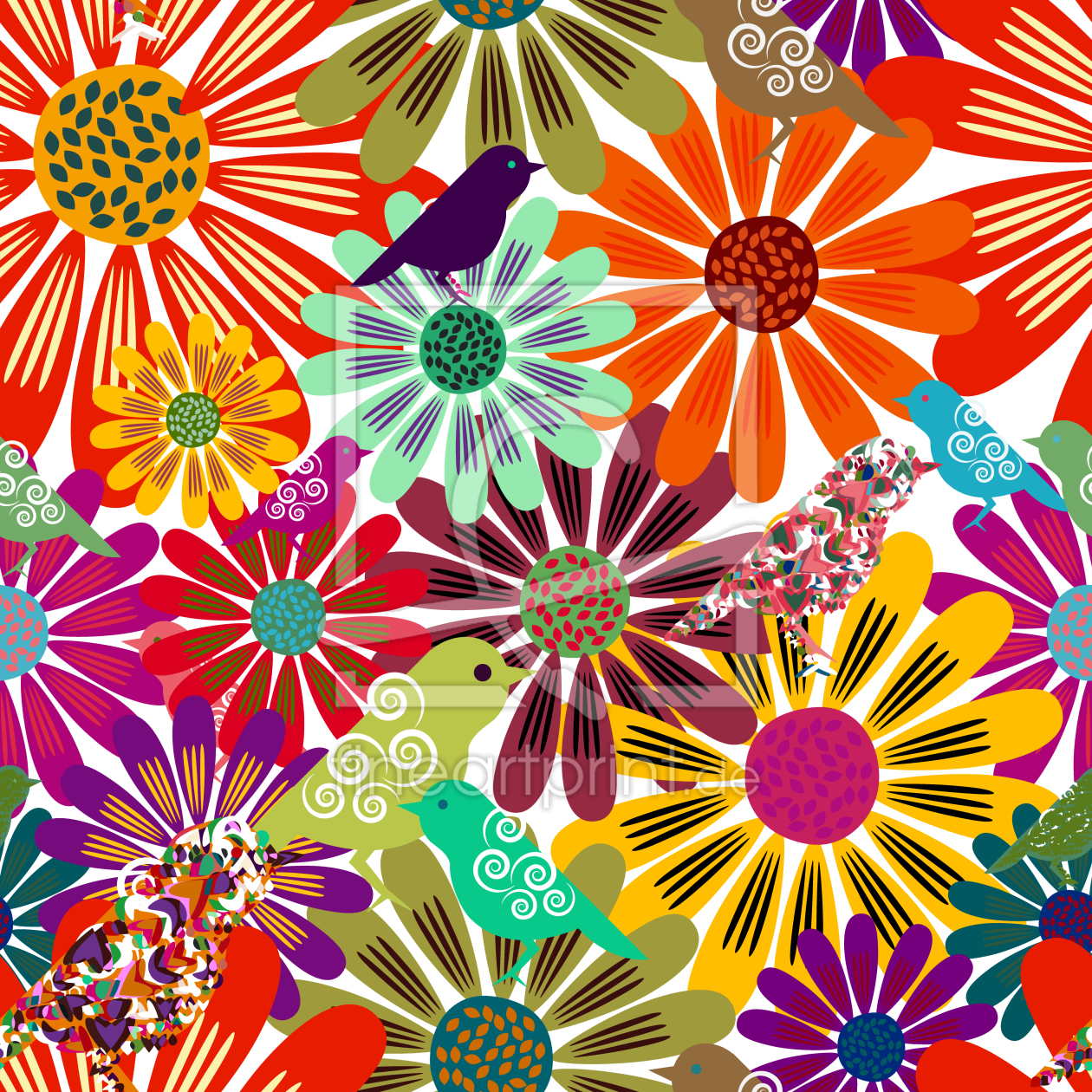 Bild-Nr.: 9025120 Brazil Floral erstellt von patterndesigns-com