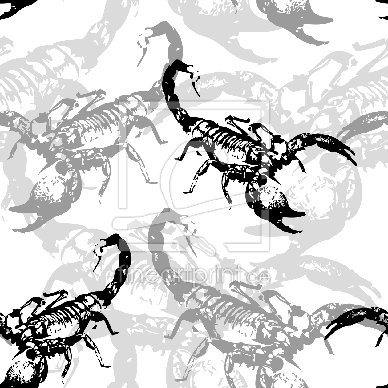 Bild-Nr.: 9025334 Skorpion Attacke erstellt von patterndesigns-com