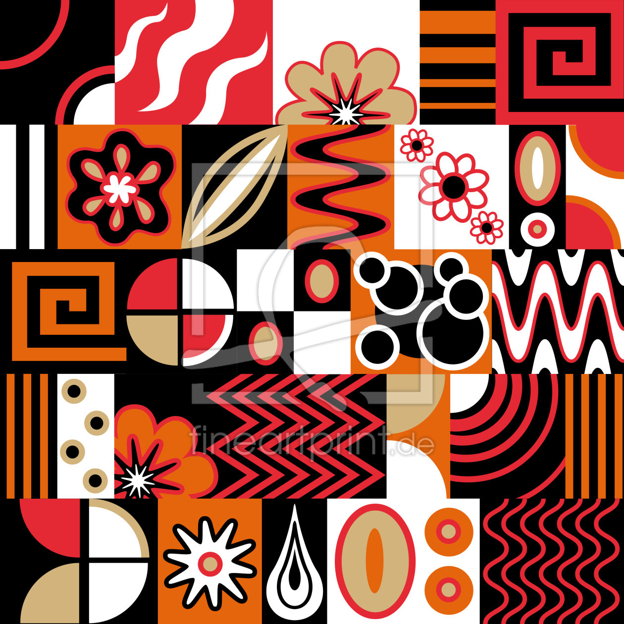 Bild-Nr.: 9025345 Retro Potpourri erstellt von patterndesigns-com