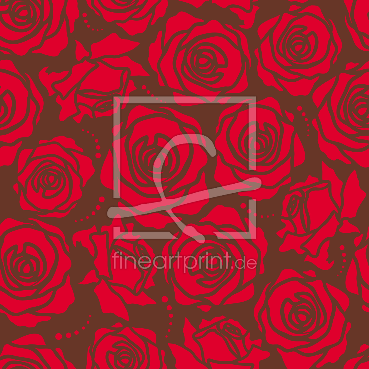 Bild-Nr.: 9025354 Rosenblüten Rot erstellt von patterndesigns-com