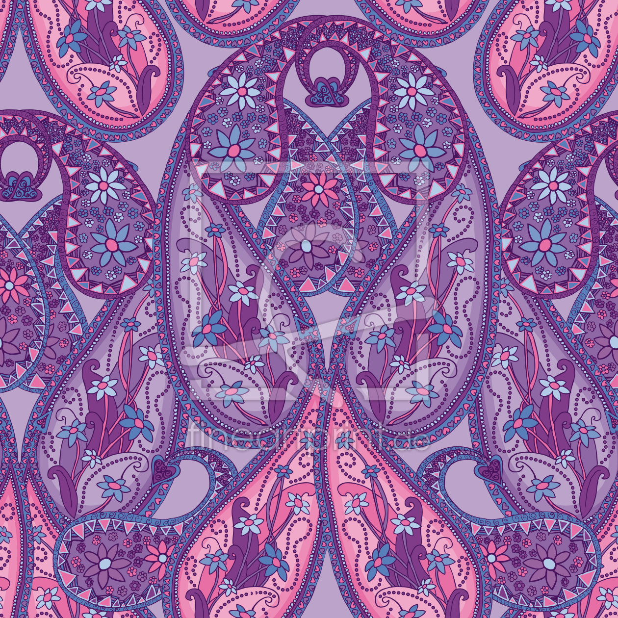 Bild-Nr.: 9025421 Paisley Exquisit erstellt von patterndesigns-com