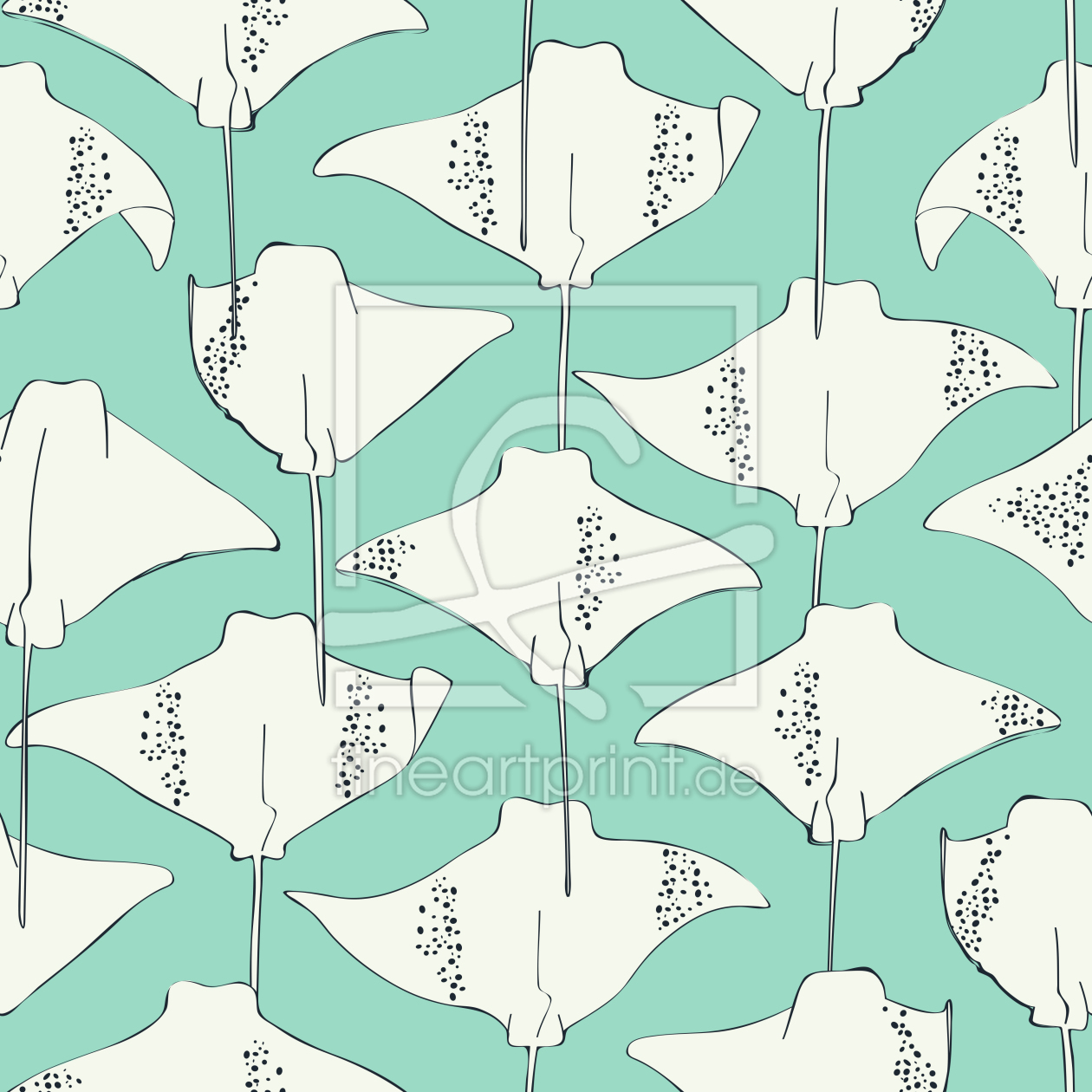 Bild-Nr.: 9025472 Stachelrochen erstellt von patterndesigns-com