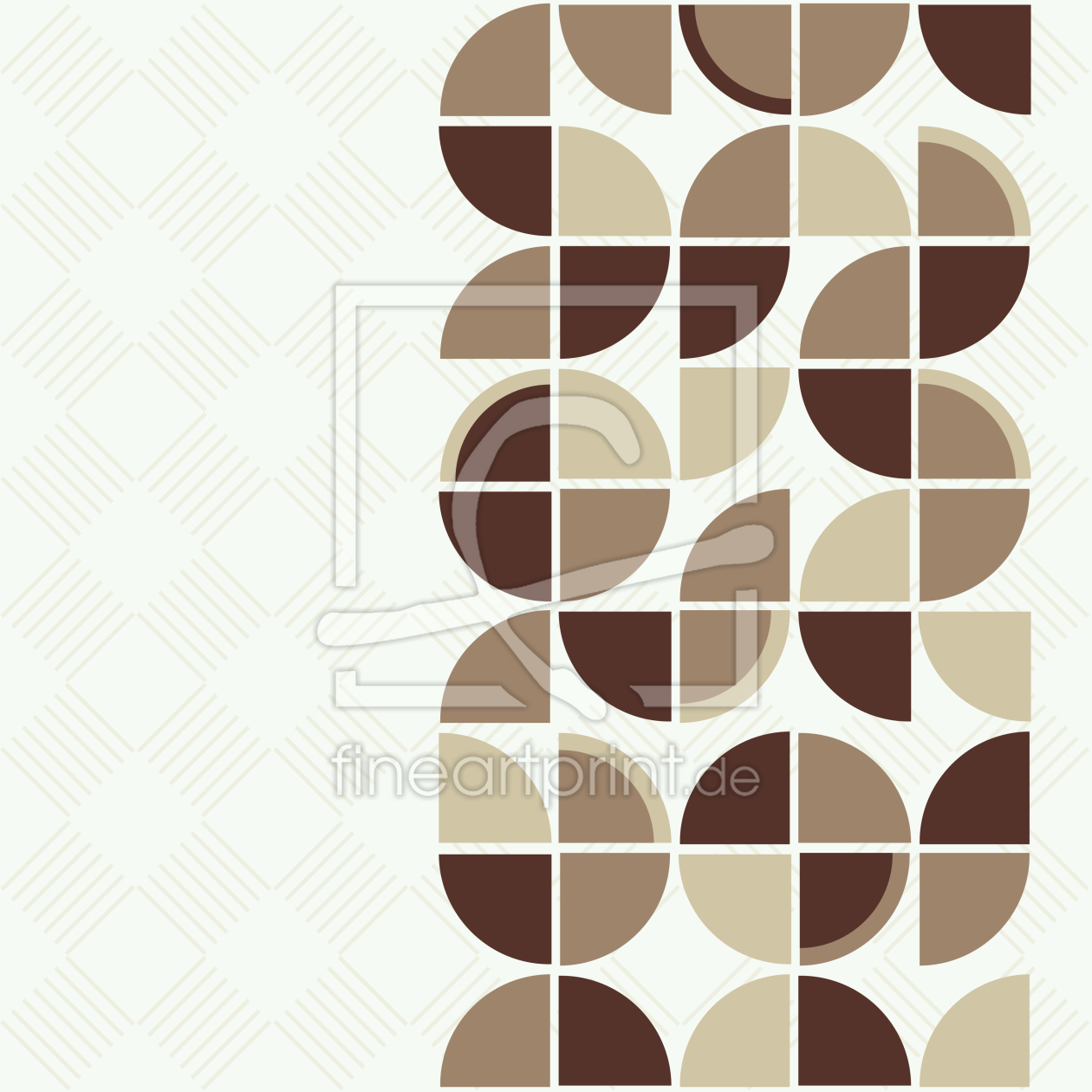 Bild-Nr.: 9025561 Retropolis Braun erstellt von patterndesigns-com