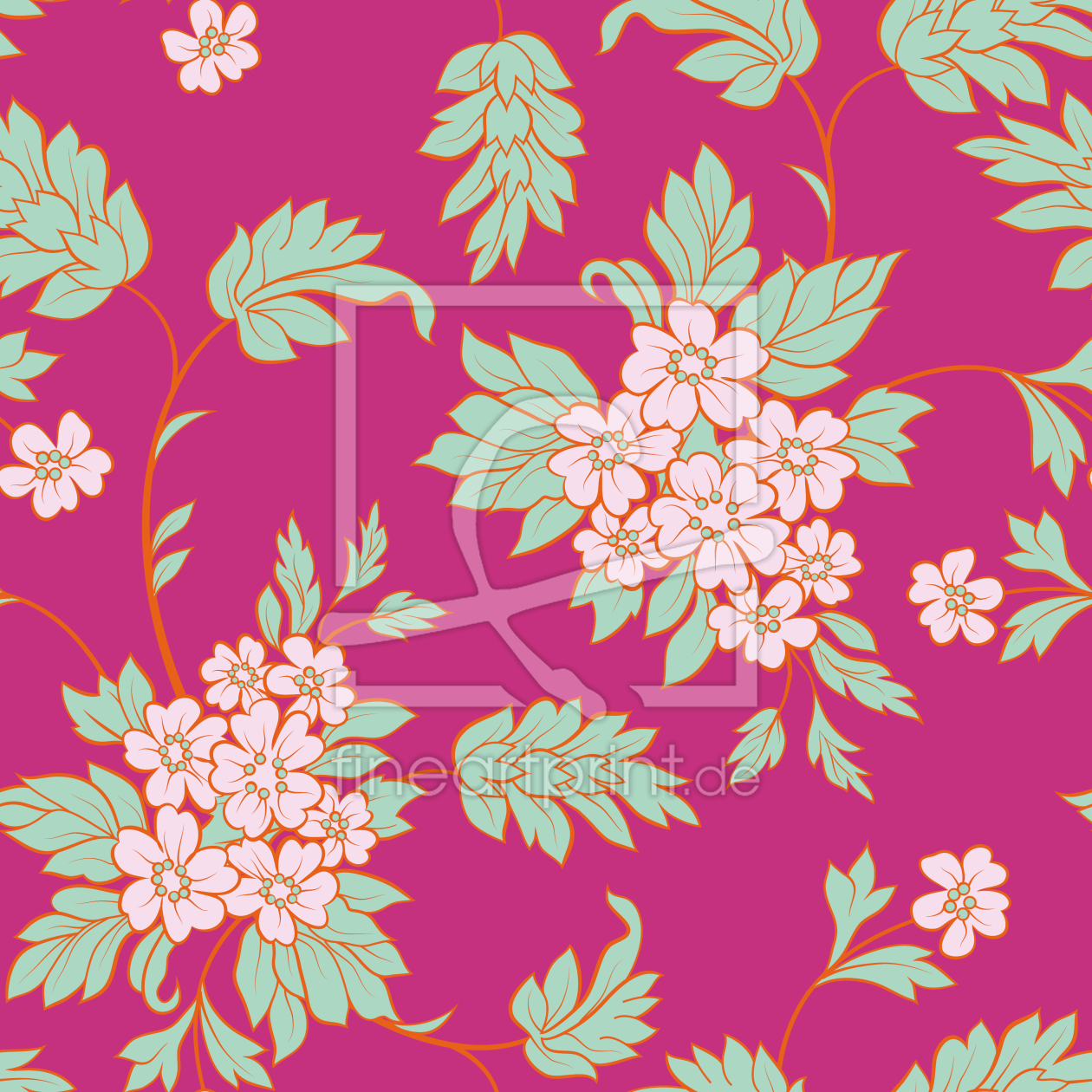 Bild-Nr.: 9025596 Bouquet Pink erstellt von patterndesigns-com