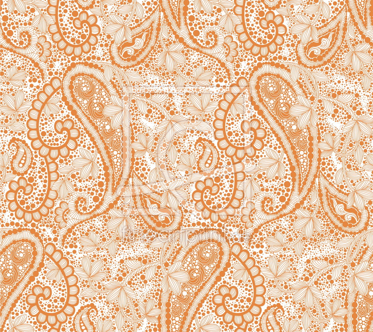 Bild-Nr.: 9025604 Paisley Schaum erstellt von patterndesigns-com