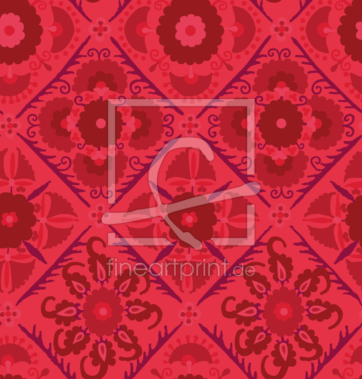 Bild-Nr.: 9025611 Bukhara Traum Fuchsia erstellt von patterndesigns-com