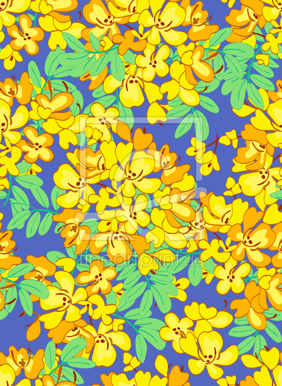 Bild-Nr.: 9025641 Blühender Sonnen Baum erstellt von patterndesigns-com