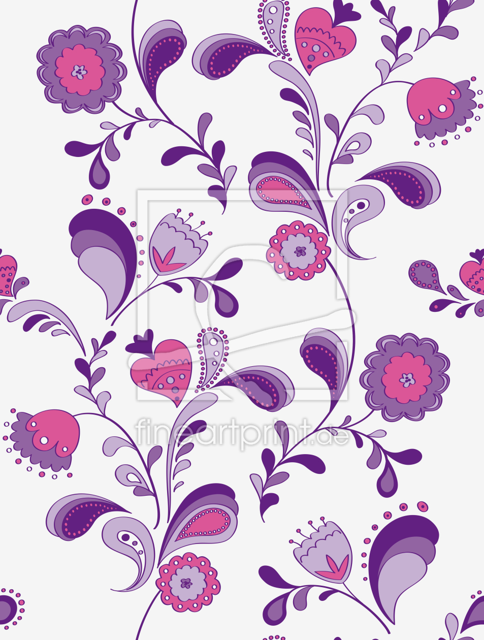 Bild-Nr.: 9025643 Blumen Aus Den Siebzigern erstellt von patterndesigns-com