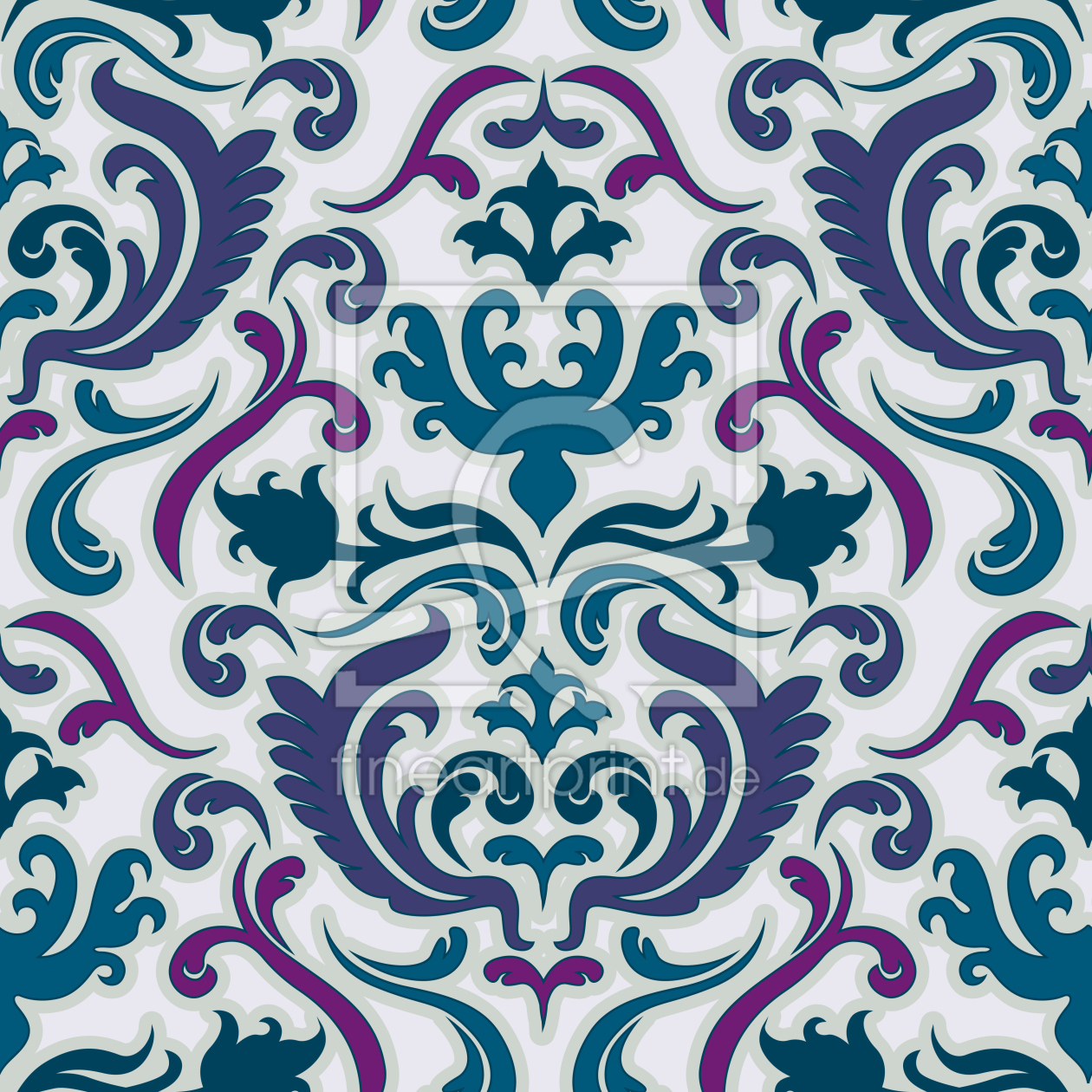 Bild-Nr.: 9025711 Bon Apart Blau erstellt von patterndesigns-com