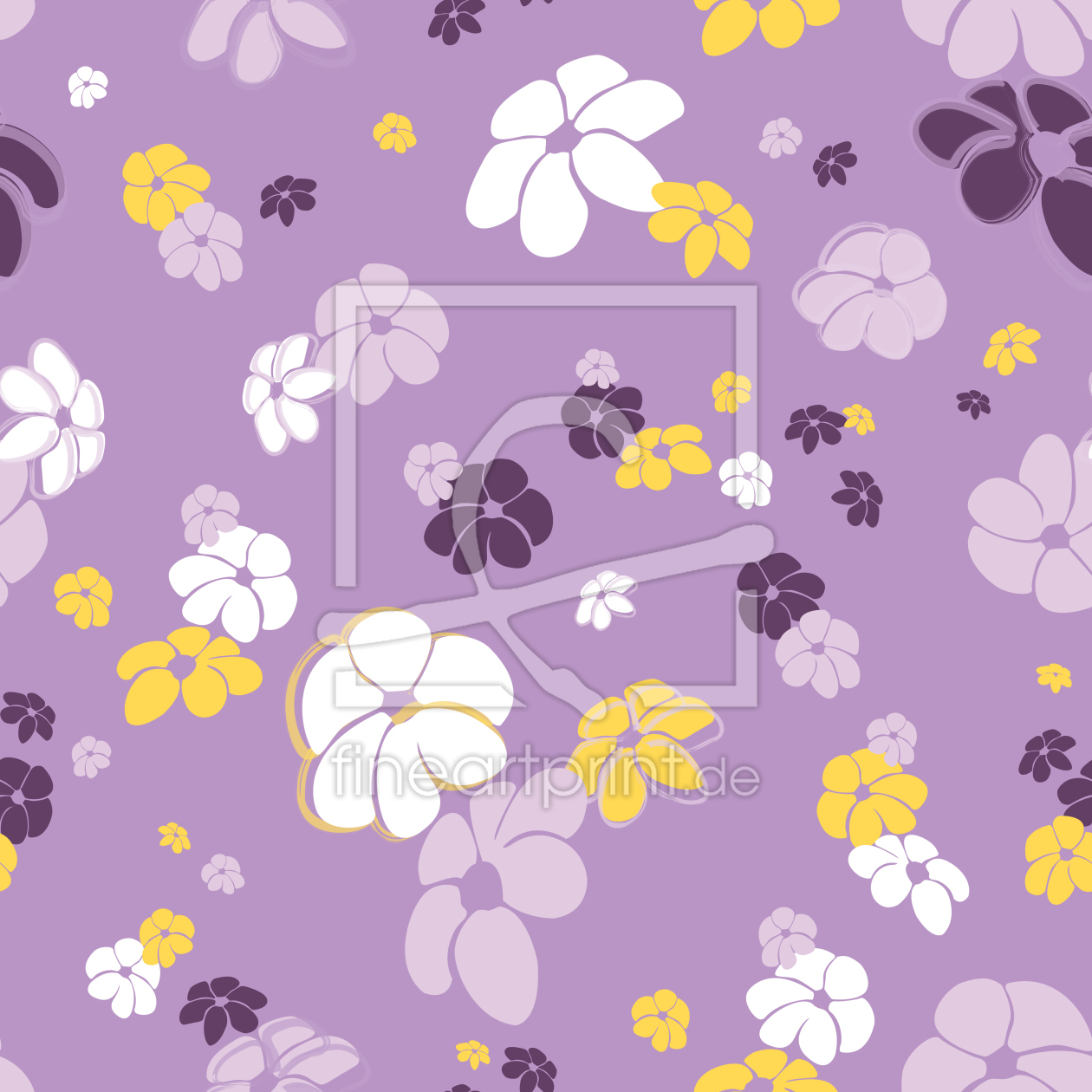 Bild-Nr.: 9025730 Blumenregen In Flieder erstellt von patterndesigns-com