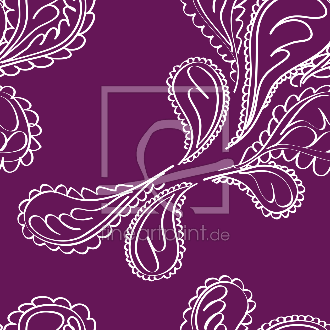 Bild-Nr.: 9025737 Purpuri Paisley erstellt von patterndesigns-com