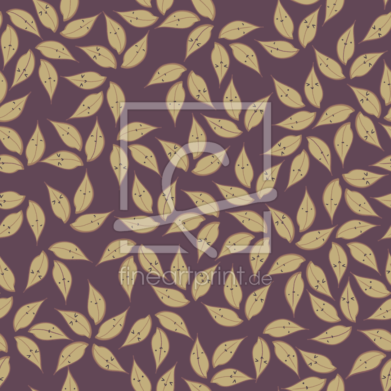 Bild-Nr.: 9025763 Blatt Gold Winter erstellt von patterndesigns-com