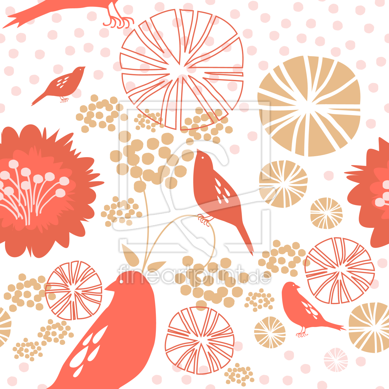 Bild-Nr.: 9025901 Poppy Paradise erstellt von patterndesigns-com