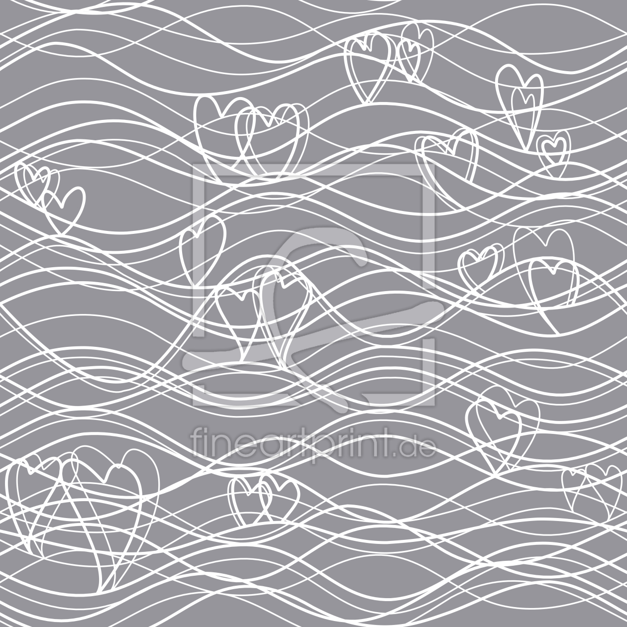 Bild-Nr.: 9026002 Wellenlängen Grau erstellt von patterndesigns-com