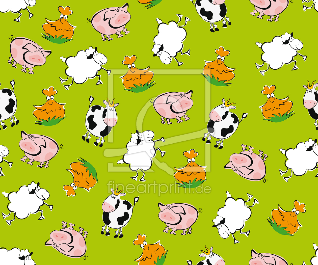 Bild-Nr.: 9026103 Tiere vom Bauernhof erstellt von patterndesigns-com