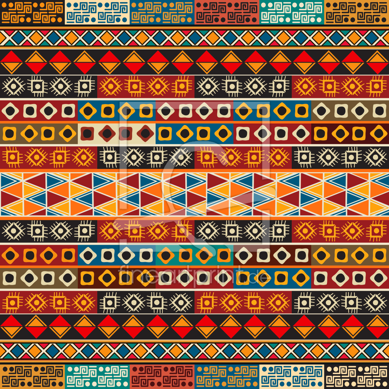 Bild-Nr.: 9026109 Ethno Streifen erstellt von patterndesigns-com