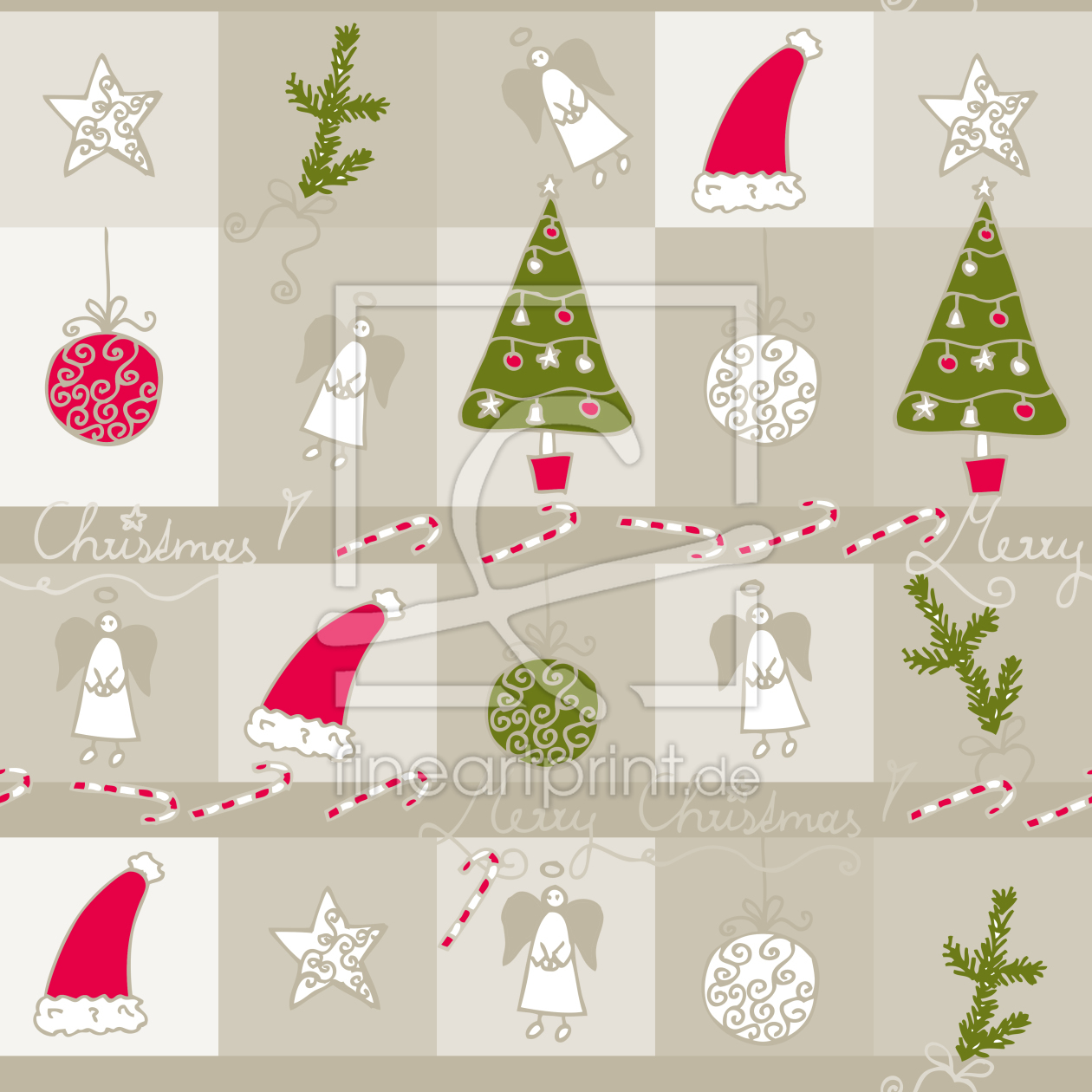 Bild-Nr.: 9026125 Weihnachtstraum Sand erstellt von patterndesigns-com