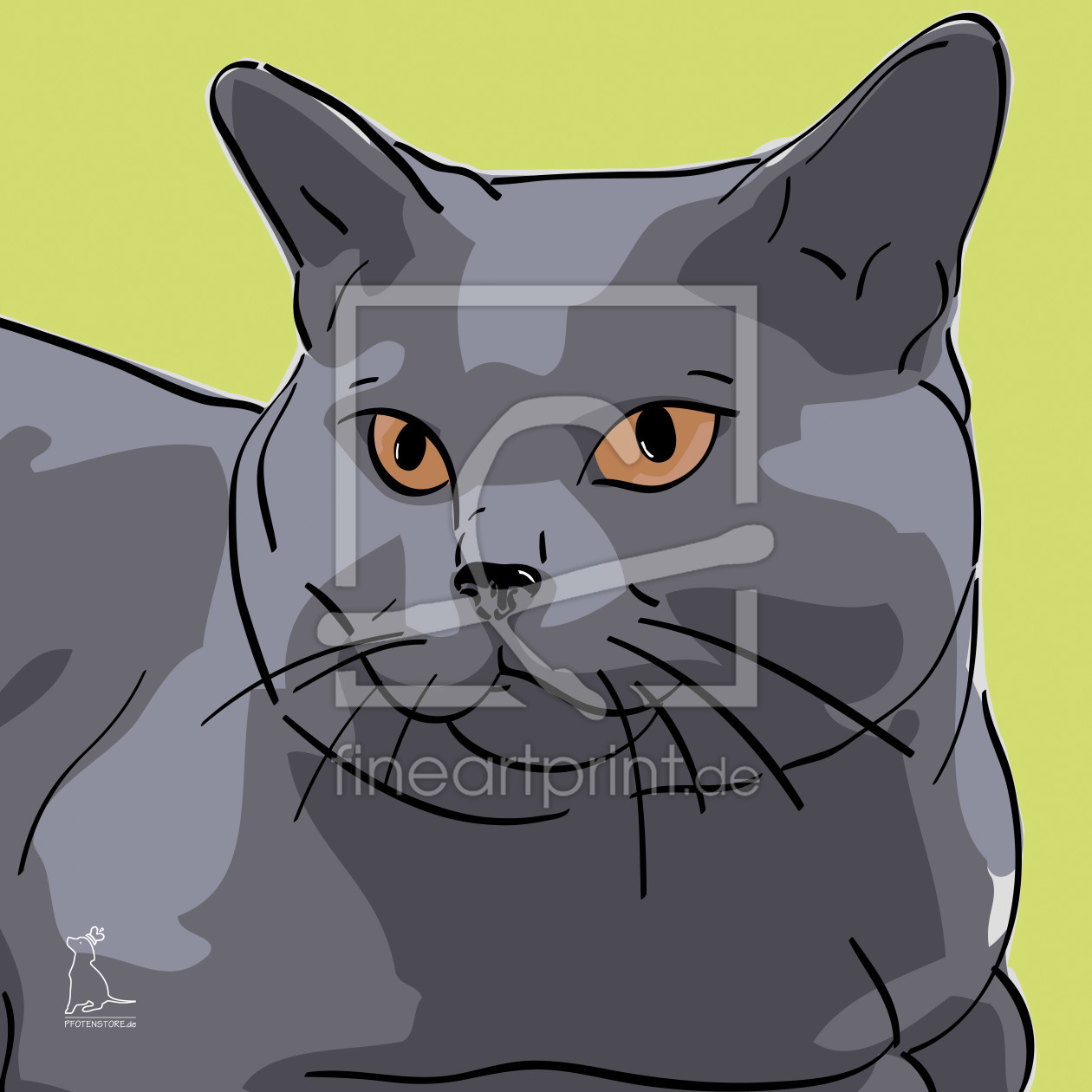 Bild-Nr.: 9247350 Britisch Kurzhaar Katze [Pfotenstore] erstellt von lixxconsult