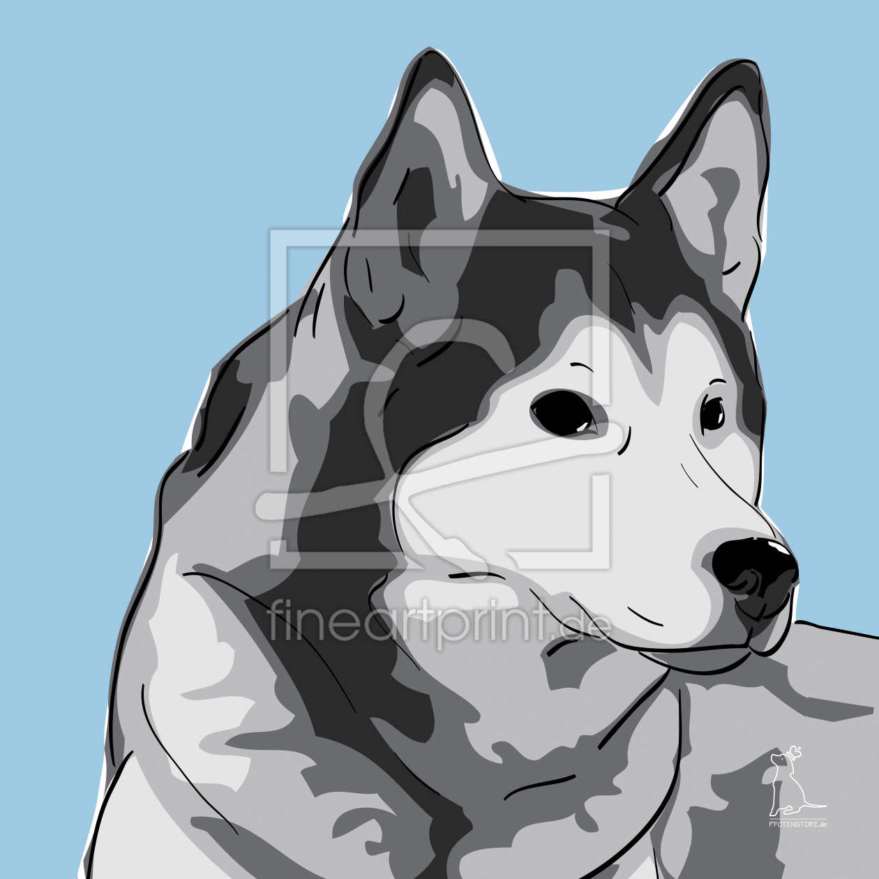 Bild-Nr.: 9251175 Siberian Husky [Pfotenstore] erstellt von lixxconsult