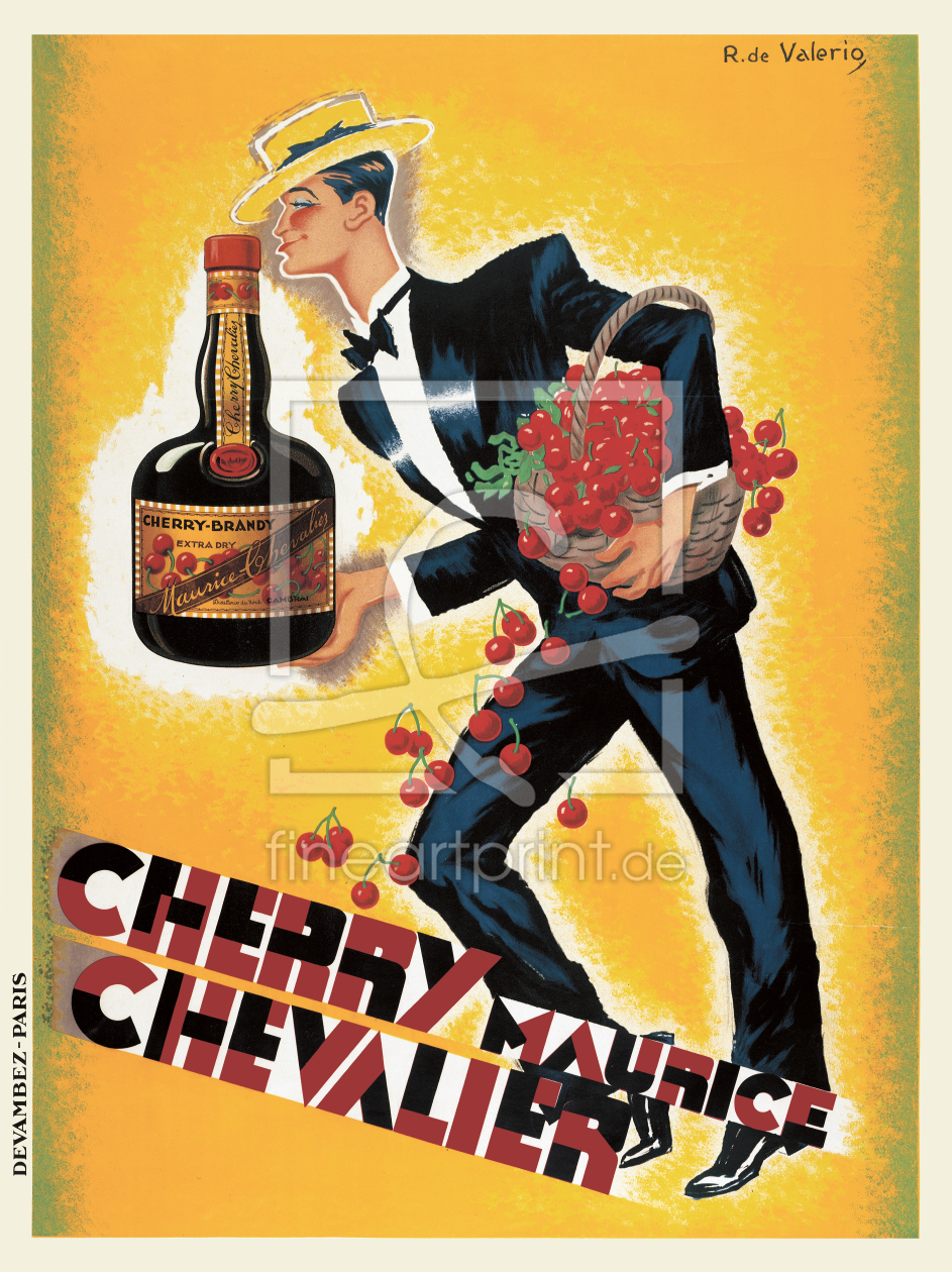 Bild-Nr.: 9291992 Cherry Maurice Chevalier by Roger de Valerio - 1930 erstellt von CASA-FINE-ARTS