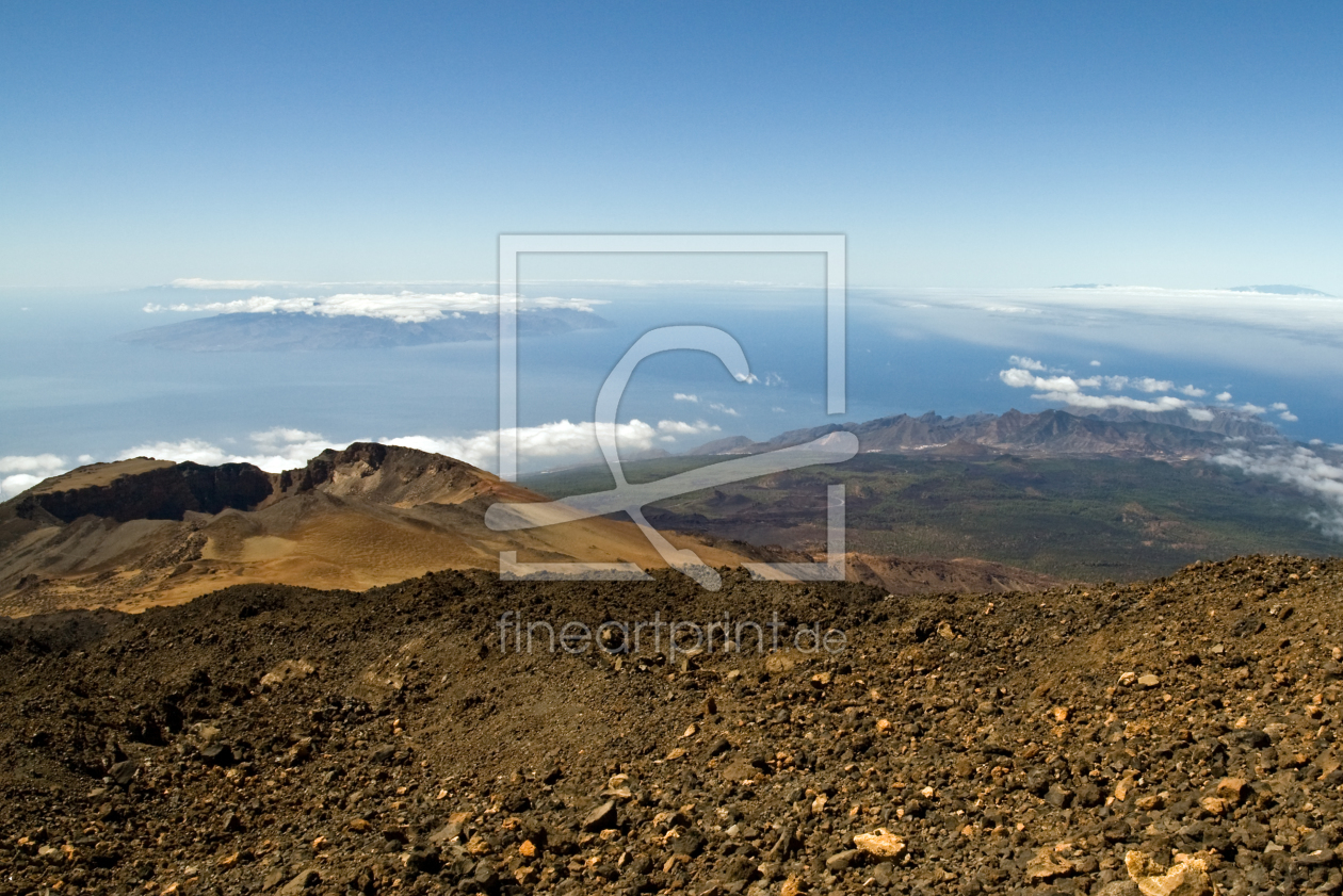 Bild-Nr.: 9293251 Blick vom Teide über den Pico Viejo nach La Gomera, La Palma und El Hierro erstellt von Toro