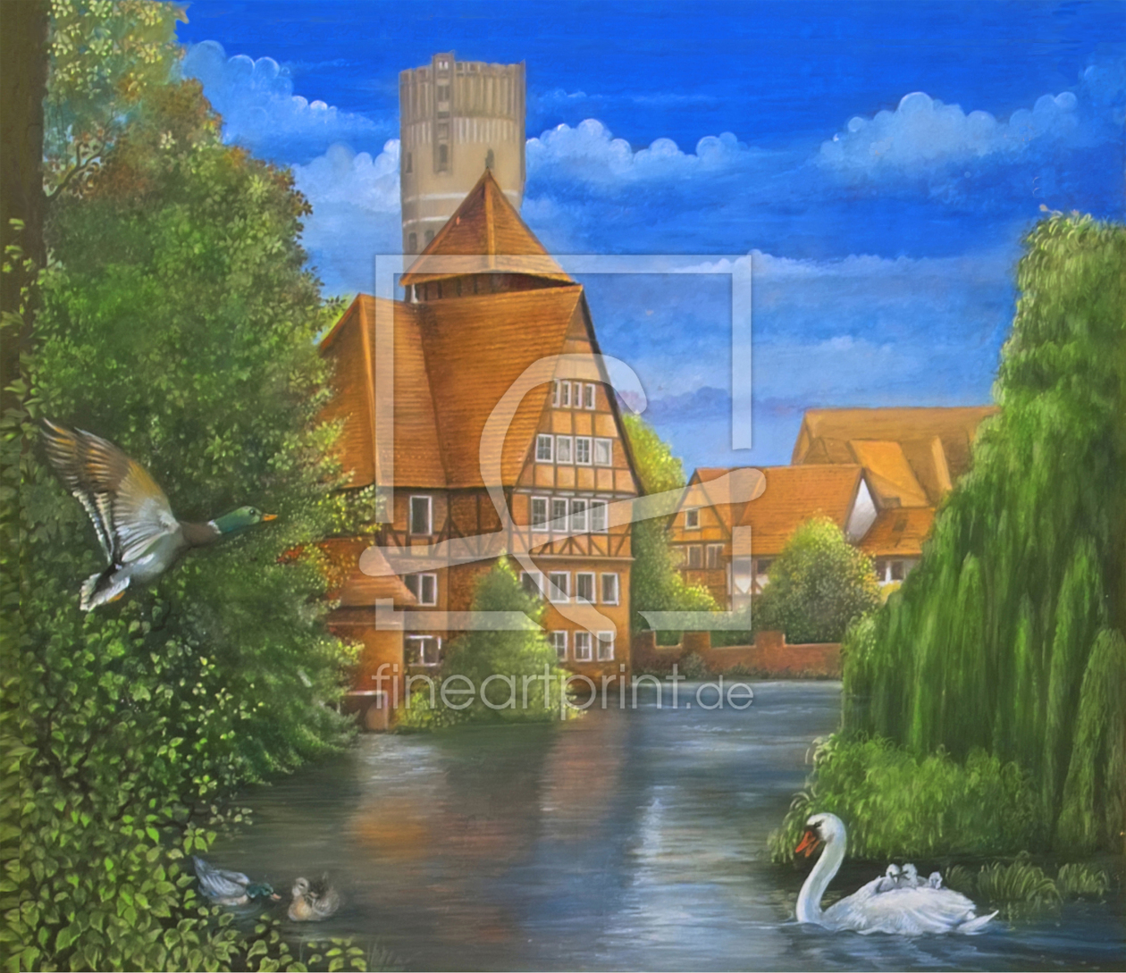 Bild-Nr.: 9293959 Wasserturm Lüneburg erstellt von Peinture