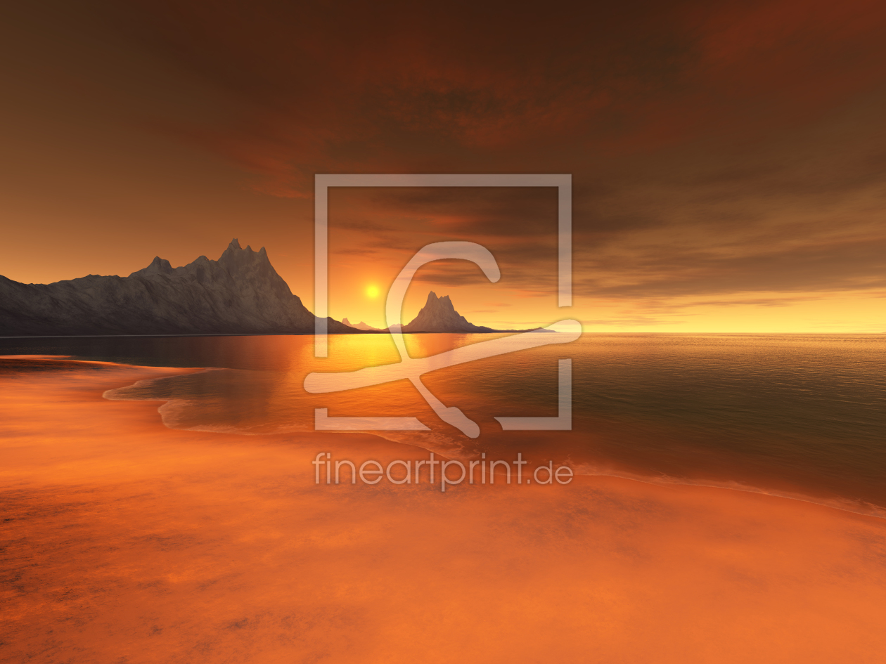 Bild-Nr.: 9322306 Sonnenuntergang am Meer erstellt von Markus Gann