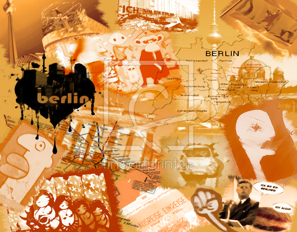 Bild-Nr.: 9361624 I love Berlin erstellt von lilalotus23