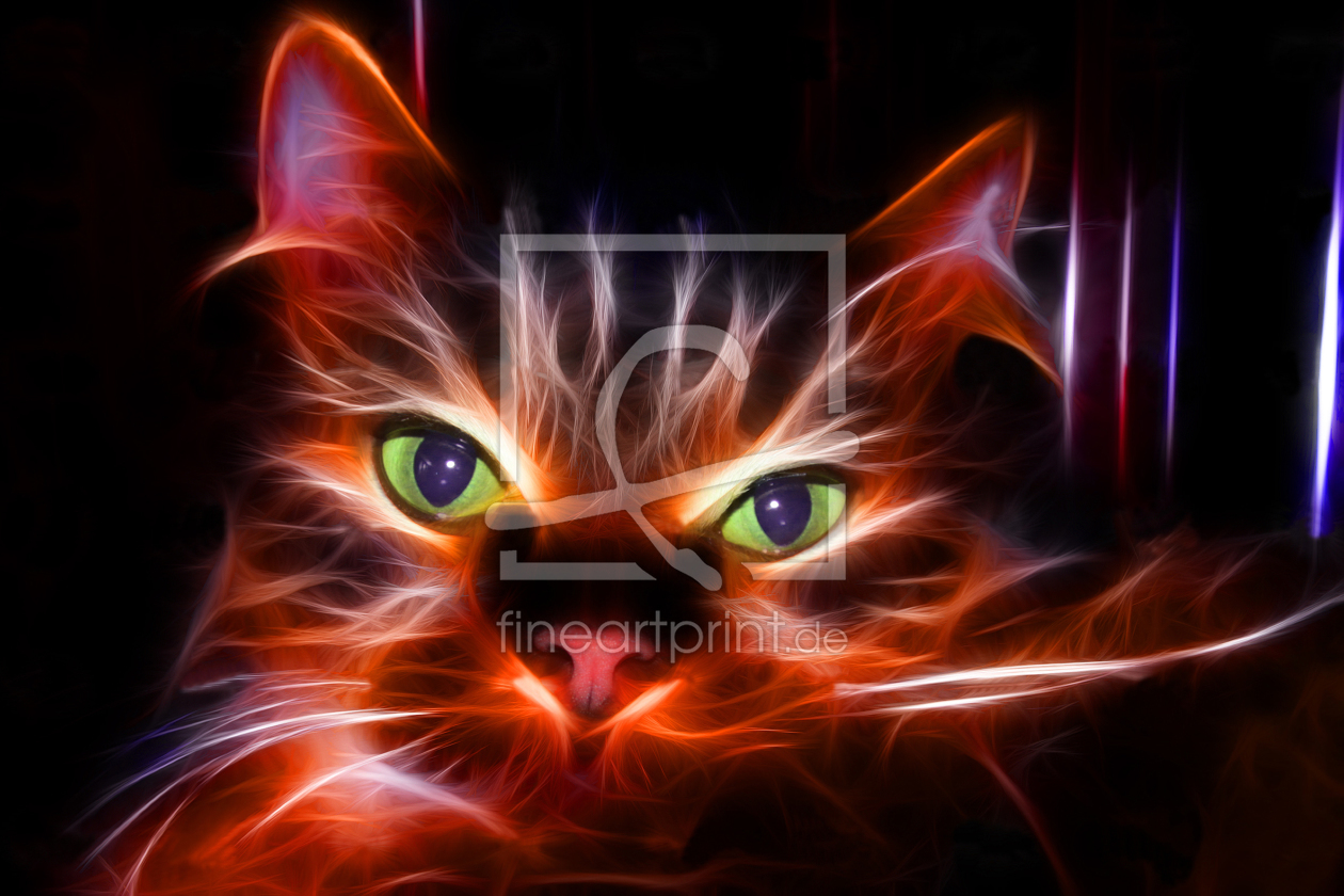 Bild-Nr.: 9377780 electric light Tiger erstellt von Klaus Weinzettel