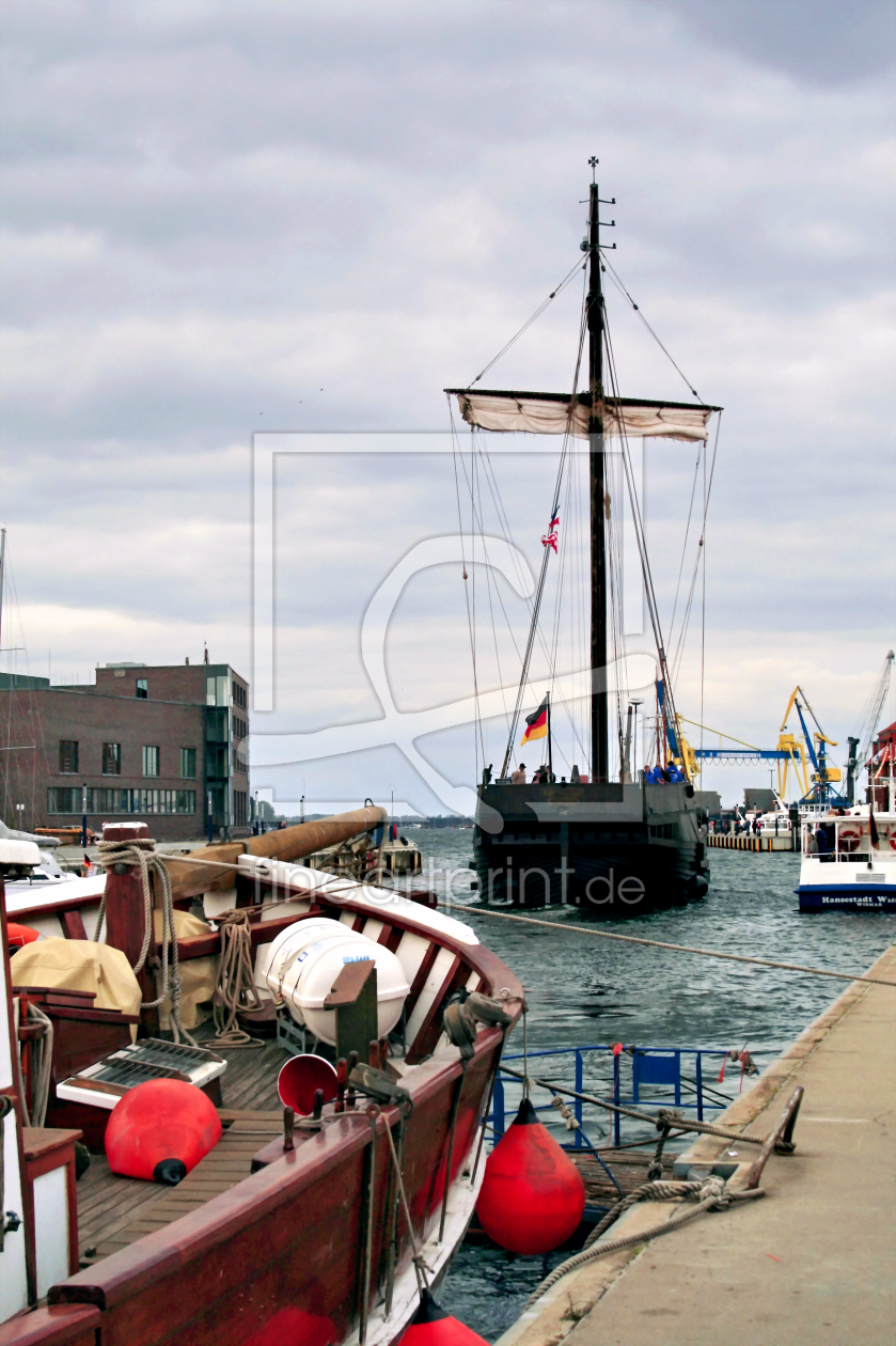 Bild-Nr.: 9378248 Alter Hafen Wismar erstellt von kunstkonkret