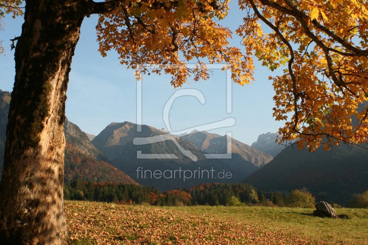 Bild-Nr.: 9387418 Oktoberlandschaft bei Oberstdorf erstellt von widipic