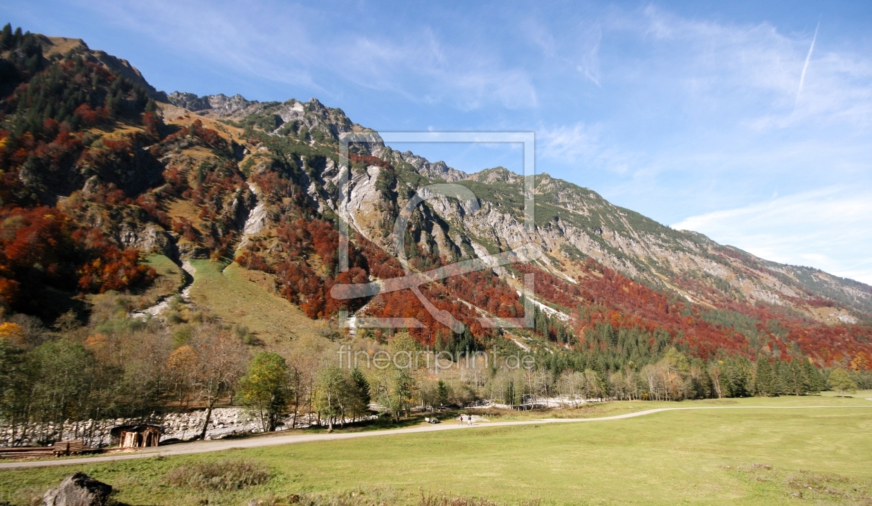 Bild-Nr.: 9387980 Herbstwanderung im Trettachtal erstellt von widipic