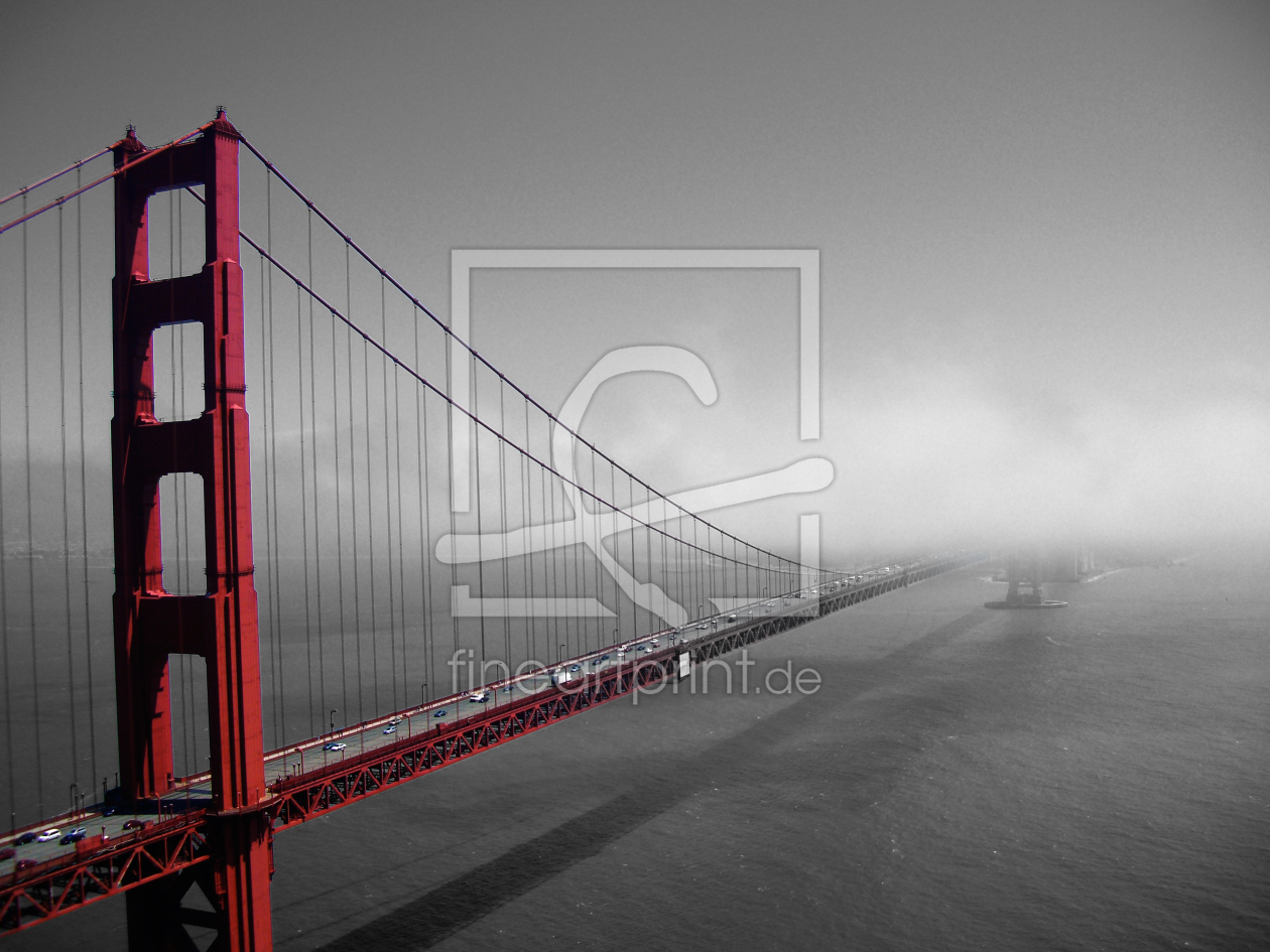 Bild-Nr.: 9388112 Golden Gate Bridge coloriert erstellt von Thomas Ströhle