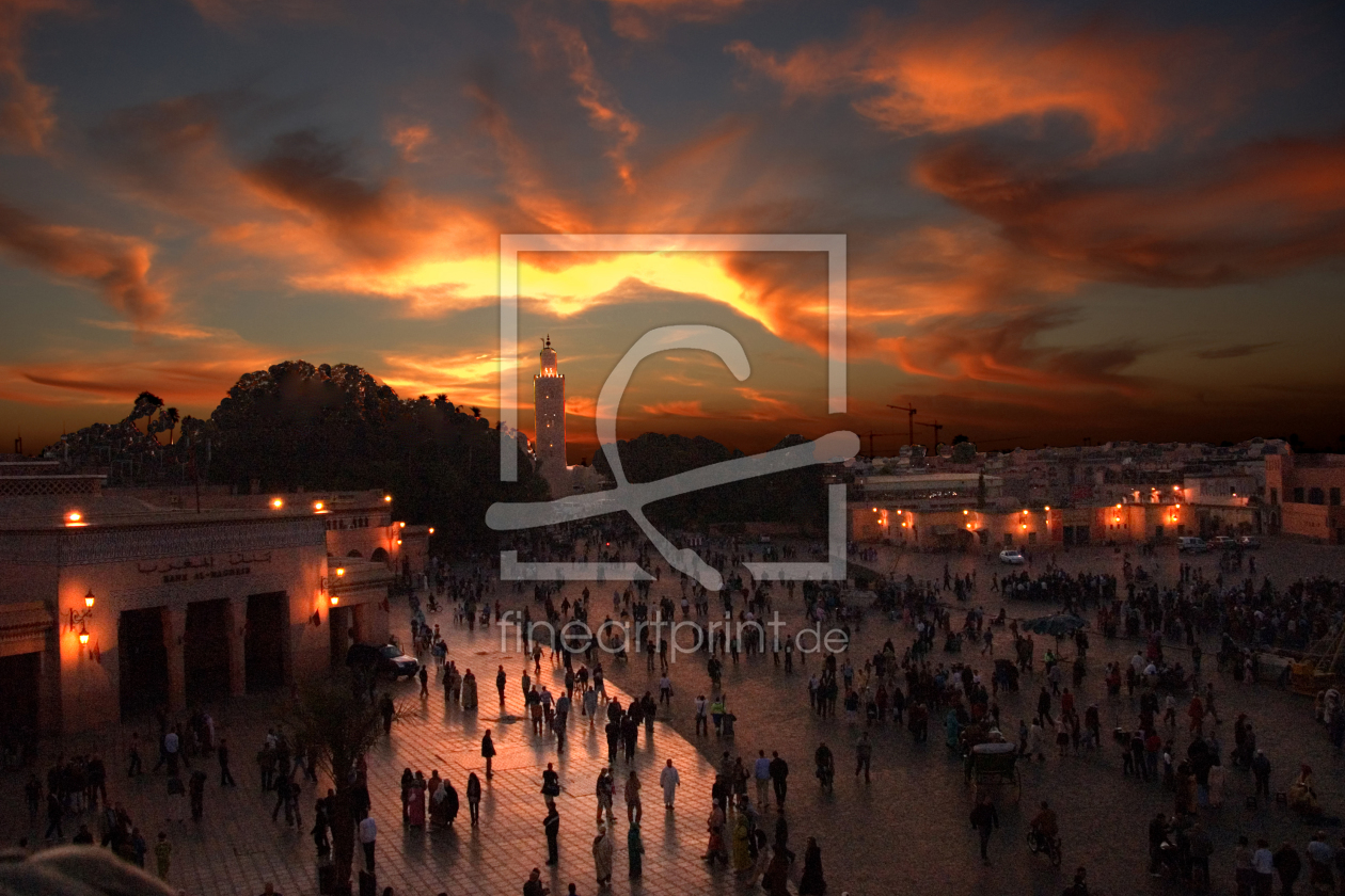 Bild-Nr.: 9391882 Wenn es Nacht wird in Marrakesch erstellt von fennomenal