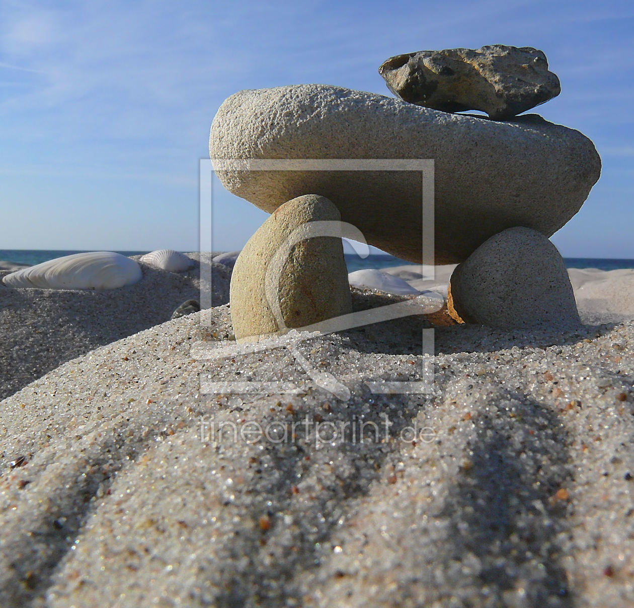 Bild-Nr.: 9396292 Hünengrab am Strand und Meer erstellt von Eliqua