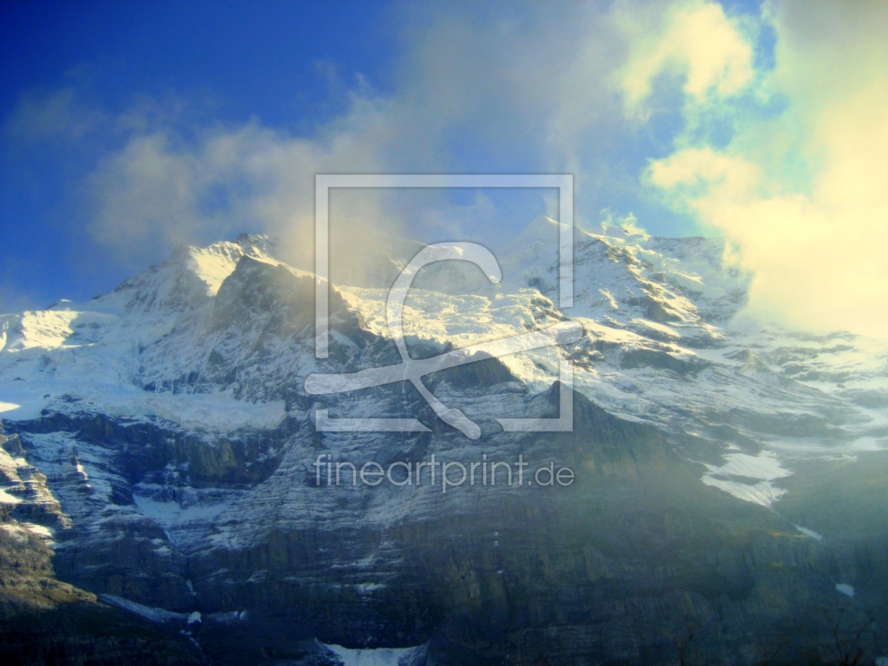 Bild-Nr.: 9402010 Bergspitze im Sonnenschein erstellt von ewusi