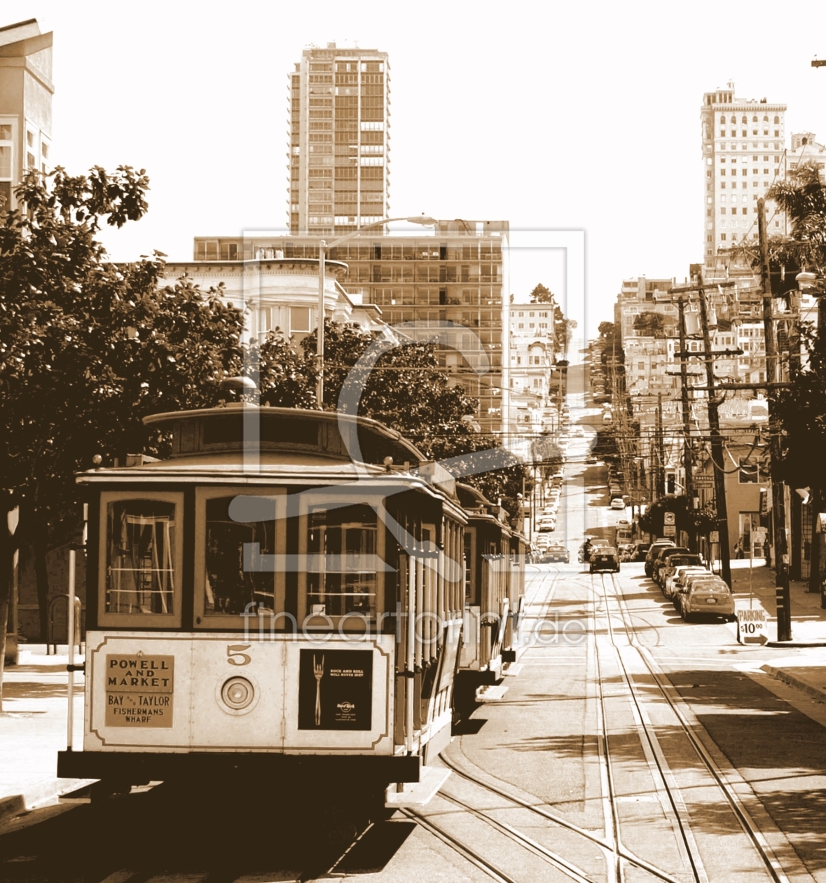 Bild-Nr.: 9420256 cable car sepia erstellt von ewusi