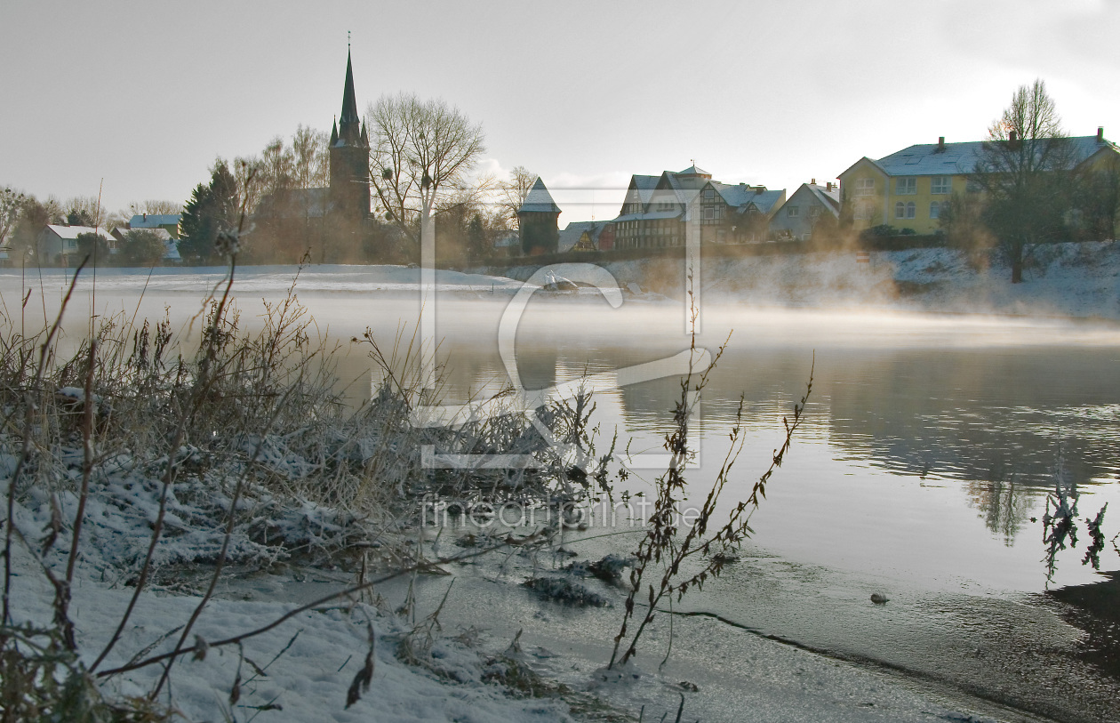 Bild-Nr.: 9483882 Wintermorgen an der Weser erstellt von Photoclacks