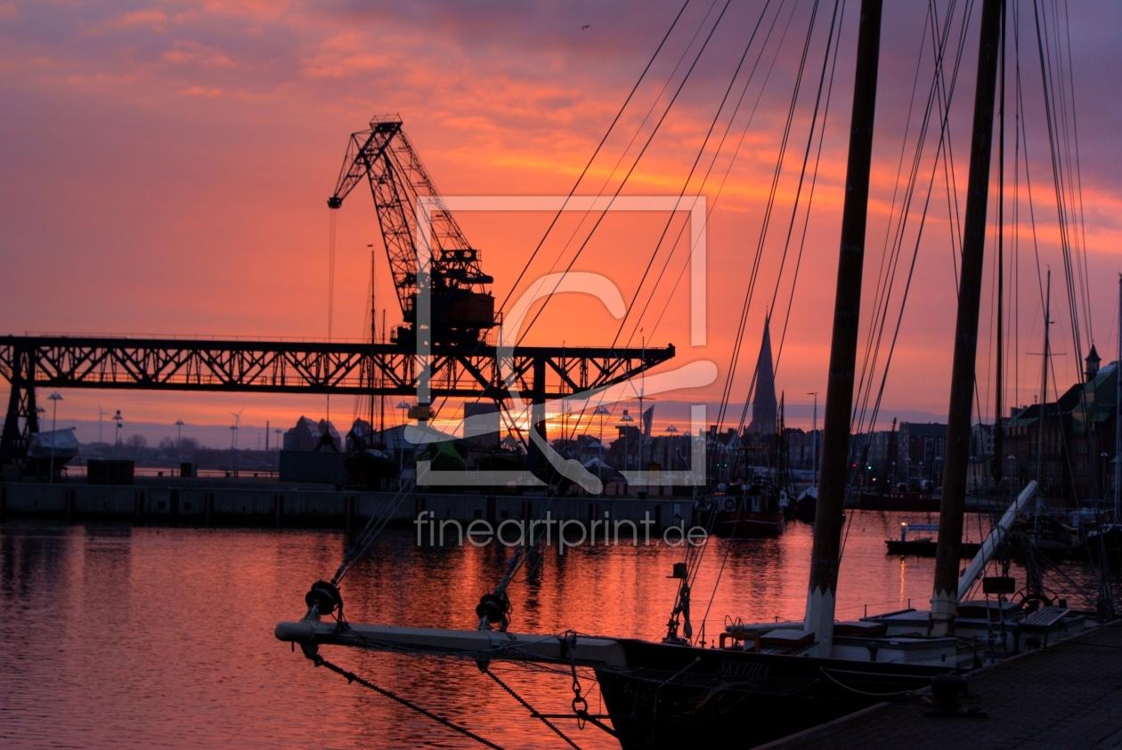 Bild-Nr.: 9491572 Sonnenaufgang Stadthafen Rostock  erstellt von eagle2eye