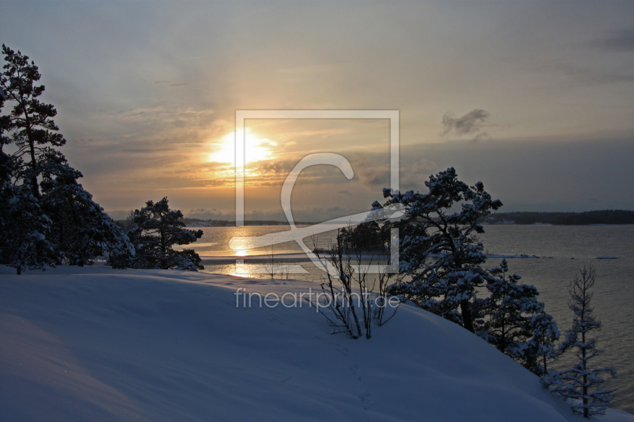 Bild-Nr.: 9519014 Sonnenuntergang am Fjord  erstellt von Stephanie Stephanie Dannecker
