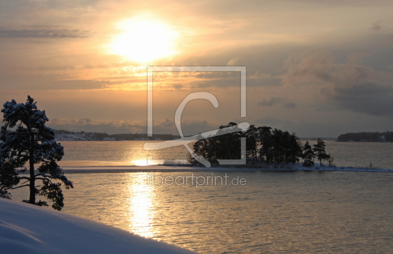 Bild-Nr.: 9519688 Sonnenuntergang am Fjord erstellt von Stephanie Stephanie Dannecker