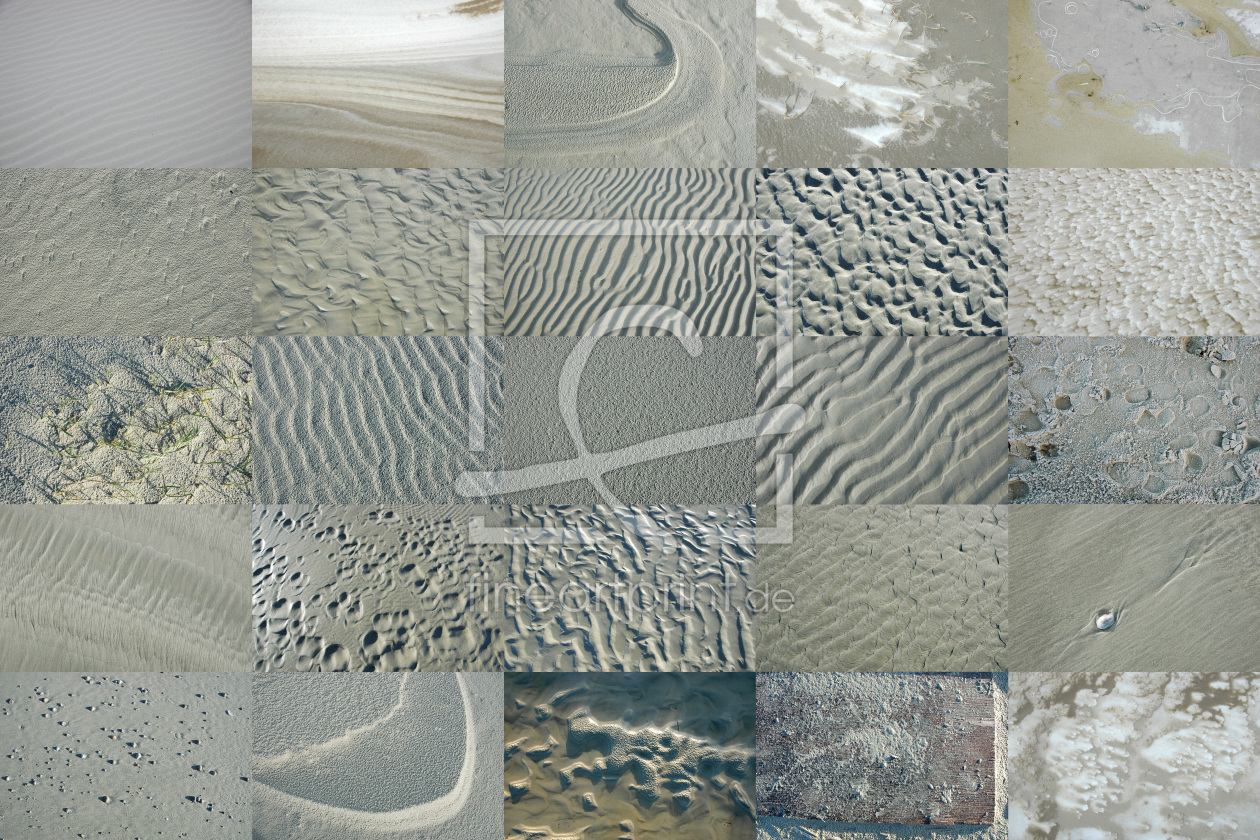 Bild-Nr.: 9537432 Sandmuster erstellt von aschroet