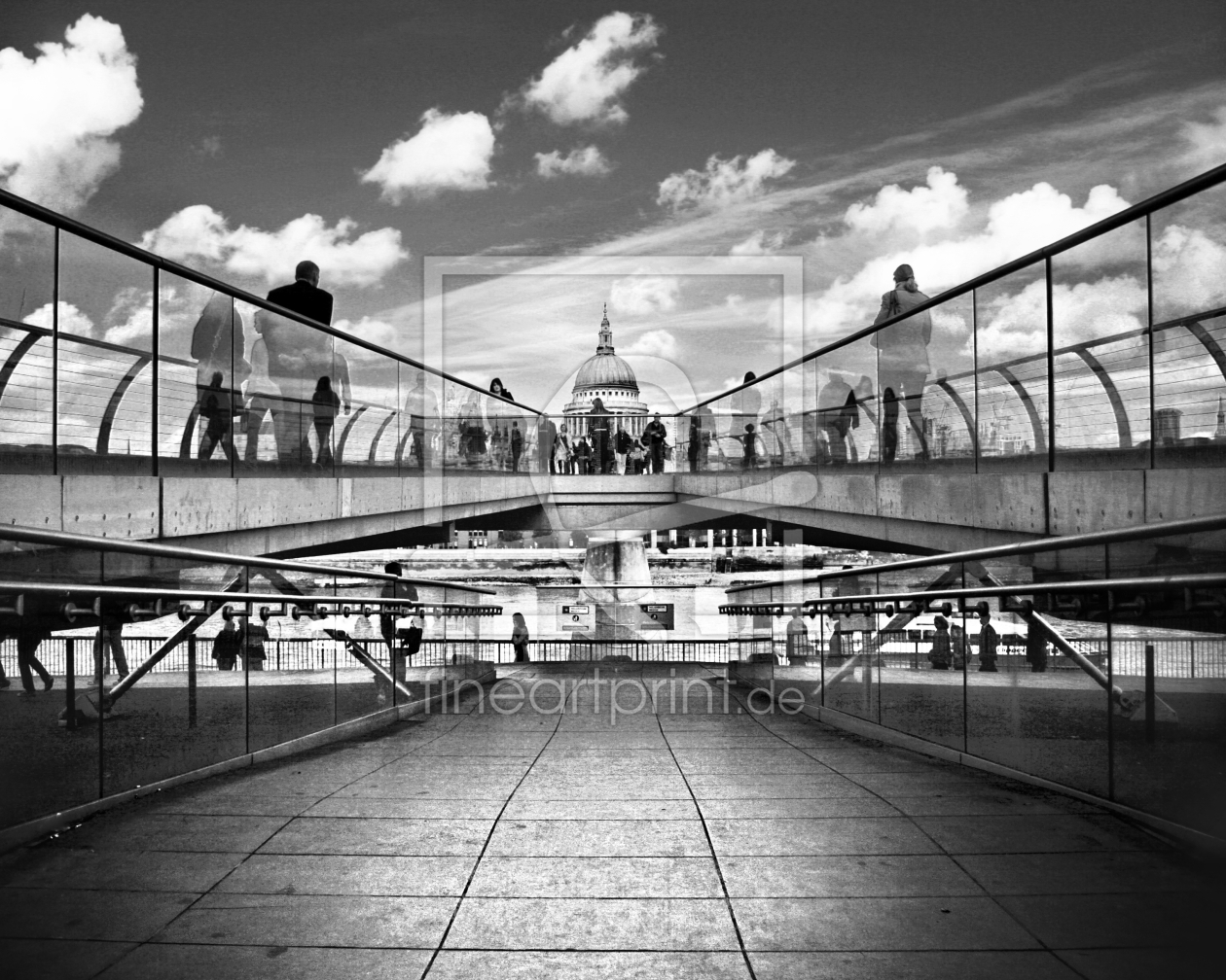 Bild-Nr.: 9558978 Millennium Bridge (London)  erstellt von Galerie-Fotoeffekt