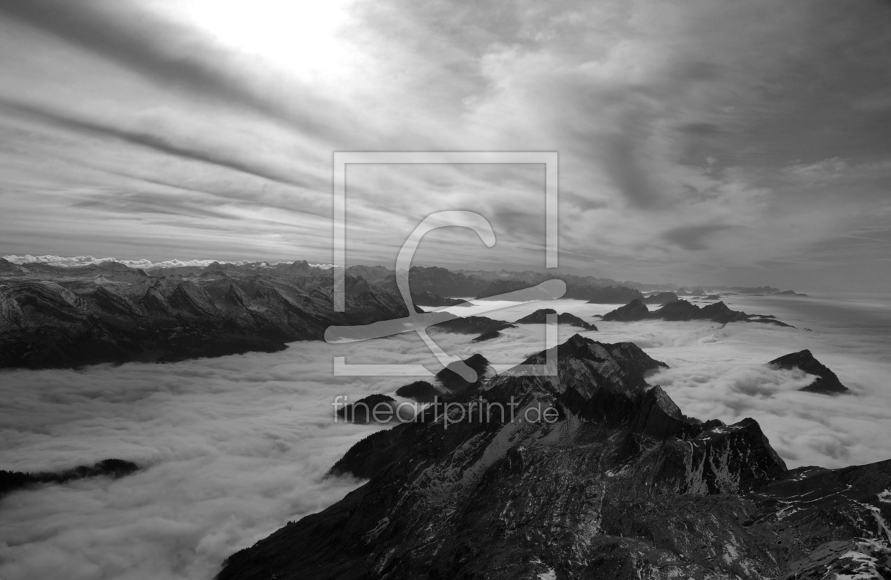 Bild-Nr.: 9576684 Nebelmeer s/w erstellt von Muetze1606