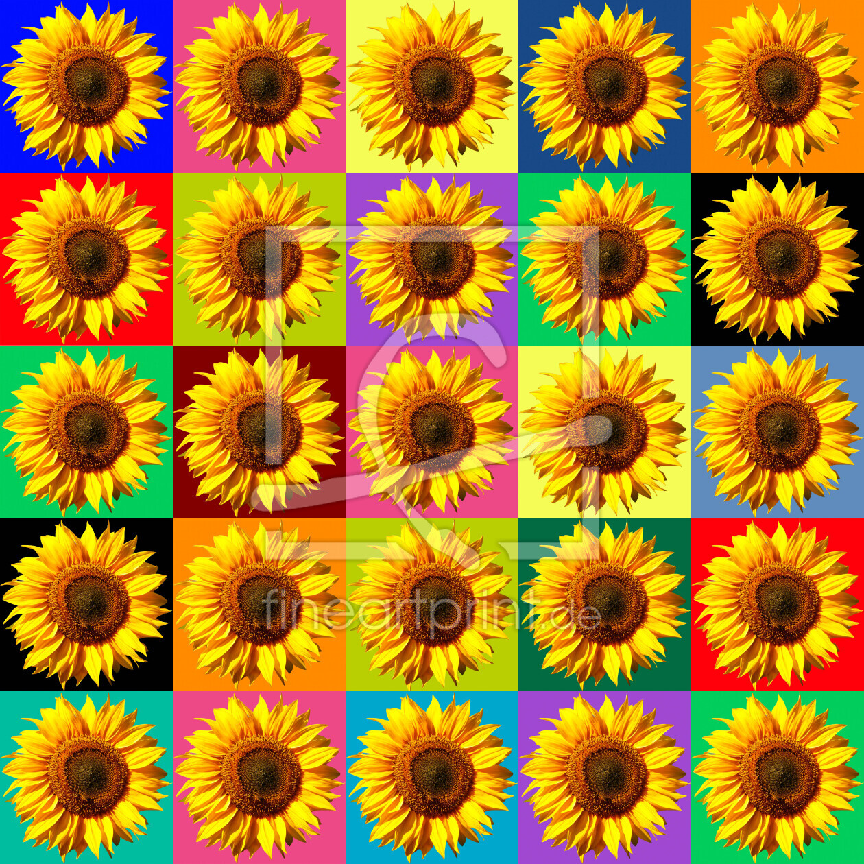 Bild-Nr.: 9581550 Sonnenblume, Collage erstellt von melinda