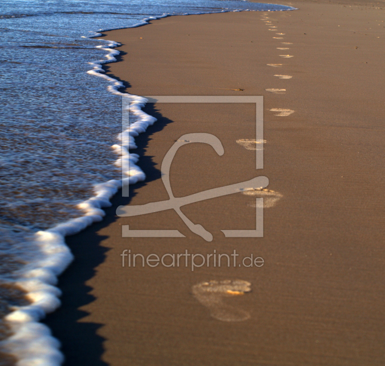 Bild-Nr.: 9596034 Fußabdrücke im Sand erstellt von CatrinCh