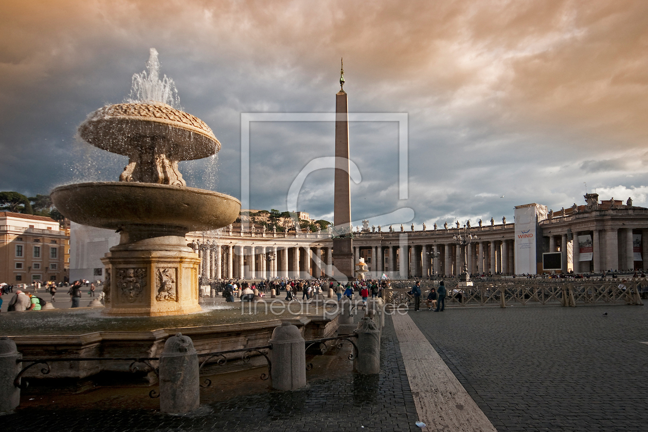 Bild-Nr.: 9637960 Petersplatz in Rom erstellt von Armin Redöhl