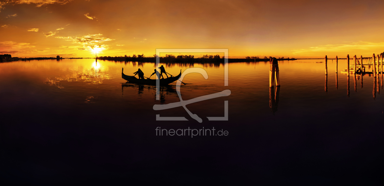 Bild-Nr.: 9641980 Sonnenuntergang in der Lagune erstellt von Michael und Elisabeth Rucker
